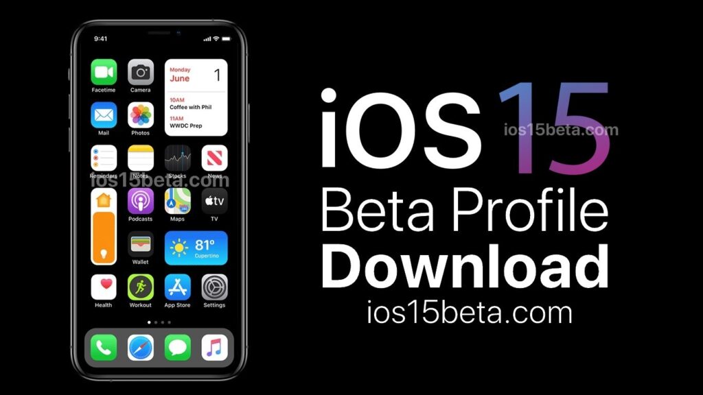 iOS 15 Beta Profile Download