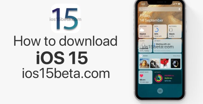 How to download iOS 15 on iPhone and iPad