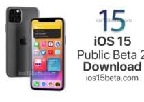 iOS 15 Public Beta 2 Download