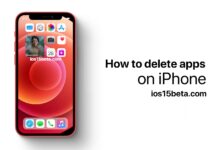 How to delete apps on iPhone