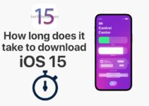 How long does it take to download iOS 15?