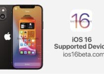 iOS 16 Supported Devices